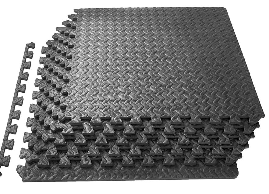 Image of gym flooring tiles