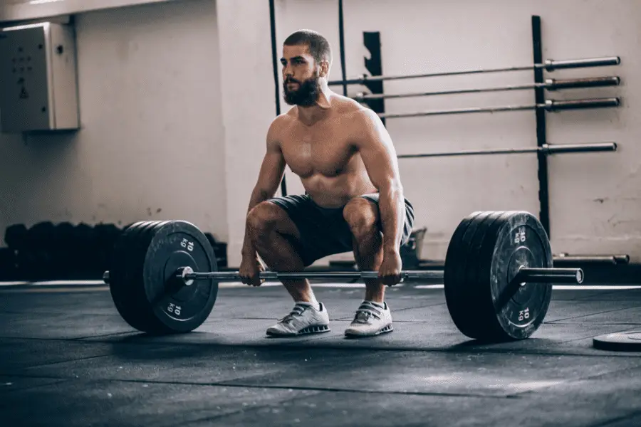 Image of a man deadlifting heavy