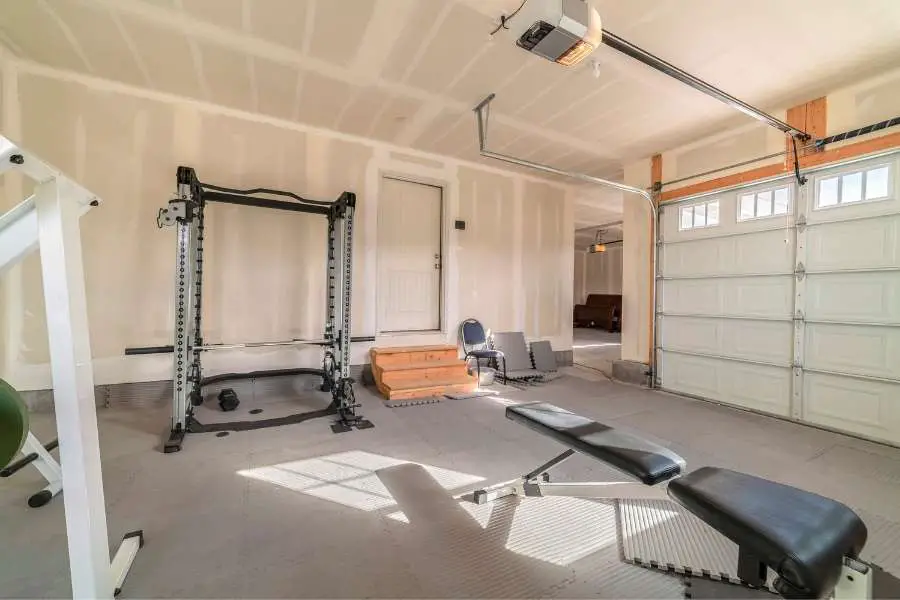 Image of a garage gym
